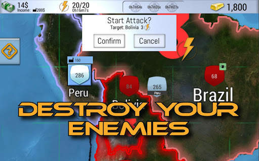 World Peace General 2017 - Global Strategy Game screenshot 5