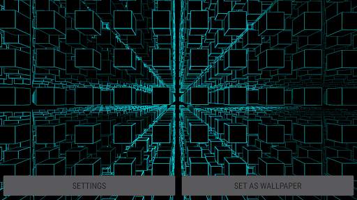 Infinity Cubes Matrix 3D Live Wallpaper screenshot 21