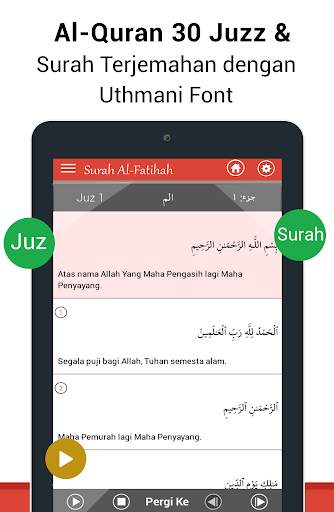 Al Quran Bahasa Indonesia MP3 screenshot 9