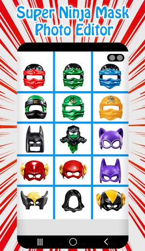 Super Ninja Mask Photo Editor screenshot 2