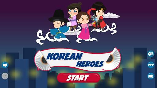 Korean Heroes: Vocabulary Game screenshot 1