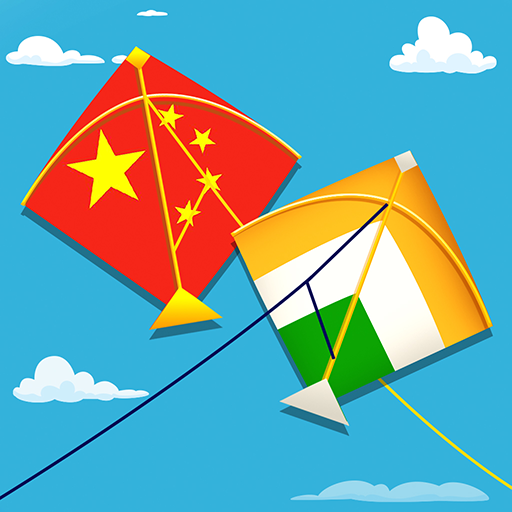 India vs China kite flying game иконка
