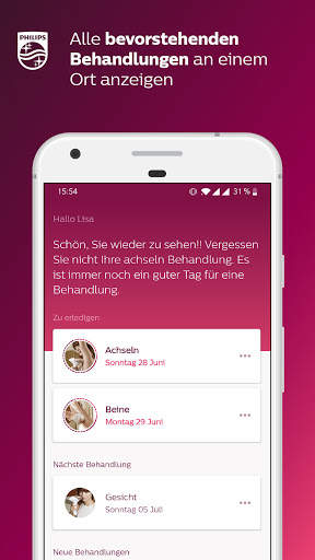Philips Lumea IPL screenshot 1