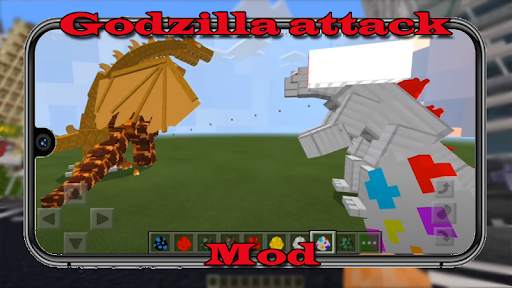 Godzilla attack Mod for Minecraft PE screenshot 4