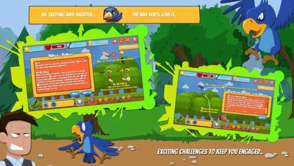 Guilty Birds Archery Bow Arrow screenshot 1