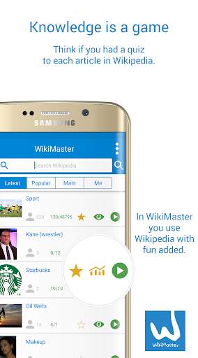 WikiMaster- Quiz to Wikipedia скриншот 5