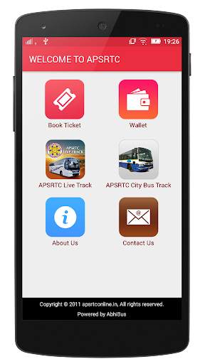 APSRTC screenshot 1