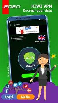 Kiwi VPN screenshot 2