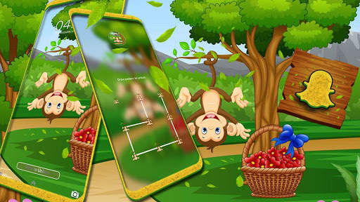Hanging Monkey Tree Launcher Theme screenshot 2