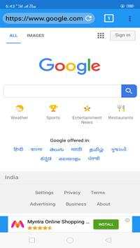 BC Browser screenshot 2