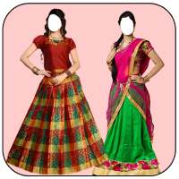 Women Pattu Dress Photo Suit on 9Apps