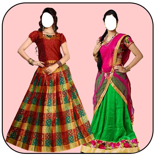 Women Pattu Dress Photo Suit 1.2