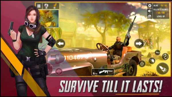 Squad Free fire Battle Royale screenshot 1