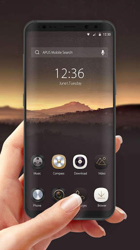 Black Business Exquisite Business Fashion Theme screenshot 1