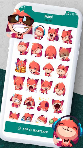 3d Stickers - New Stickers for Whatsapp 2020 screenshot 13