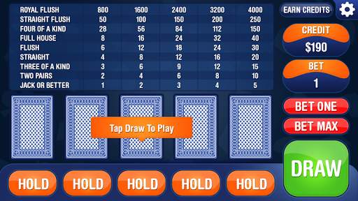 Video Poker screenshot 2