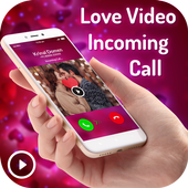 Full Screen Video Ringtone for Incoming Call أيقونة