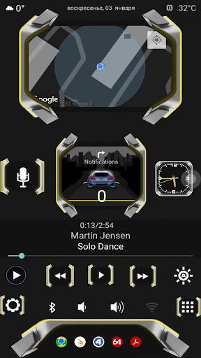 N3_Theme for Car Launcher app screenshot 8