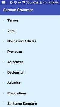 German Grammar screenshot 1