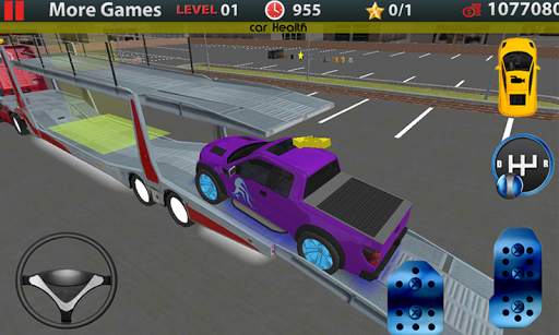 Truck Parking: Car Transporter screenshot 4