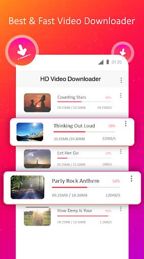 Vidnate App Download 2021 - HD Video Downloader screenshot 3