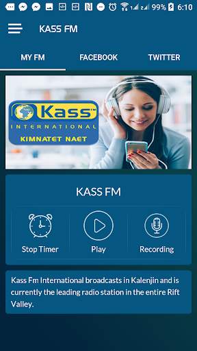 KASS FM APP screenshot 2