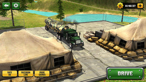 Uphill Offroad Army Oil Tanker скриншот 11