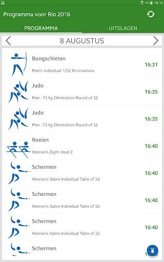 Programma voor Rio 2016 screenshot 10