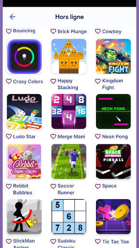 jeux hors ligne et en ligne screenshot 3