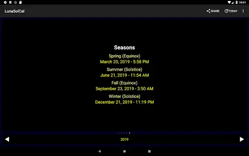 LunaSolCal Mobile screenshot 4