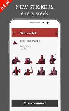 Deadpool Stickers screenshot 6
