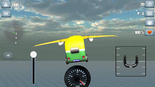 Flying Tuk Tuk Auto Rickshaw screenshot 5