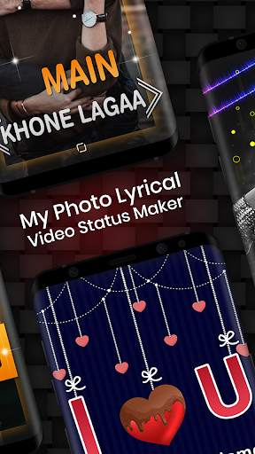 My Photo Lyrical Video Status Maker With Music screenshot 2