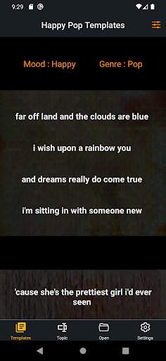 My Lyrics Maker screenshot 1
