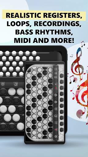 Accordion Chromatic Button screenshot 2