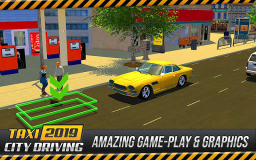US Taxi Driver: Yellow Cab Driving Games screenshot 5