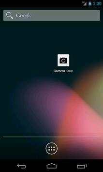 Camera Launcher for Nexus 7 screenshot 1