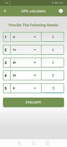 GPA Calculator - CGPA & SGPA - Grade Point Average screenshot 4