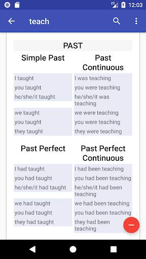 English Verbs screenshot 6