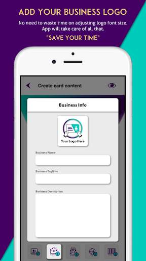 Business Card Maker Visiting screenshot 7