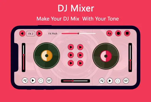 DJ  Mixer - Virtual MP3 DJ Mixer screenshot 3