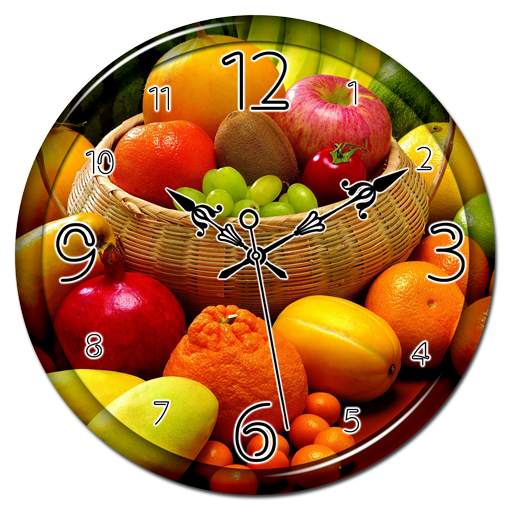 Fruits Clock Live Wallpaper 1.0.0