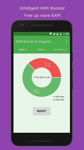 RAM & Game Booster by Augustro [Trial] screenshot 1