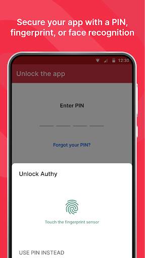 Twilio Authy Authenticator 4 تصوير الشاشة