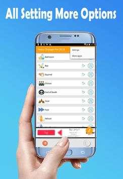 Voice Changer Pro: New App 2018 screenshot 4