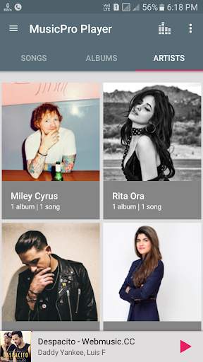 MusicPro Player - 2018 Music Player screenshot 3