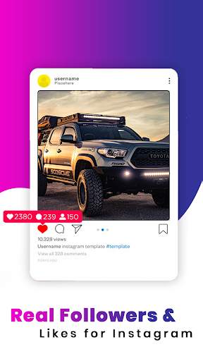 Real Followers & Likes for Instagram screenshot 2