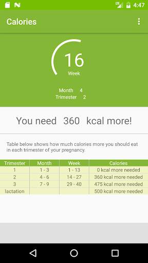 Pregnancy Calculator screenshot 7