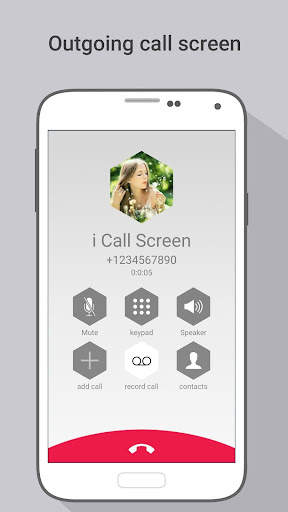 HD Phone 7 i Call Screen OS10 screenshot 5