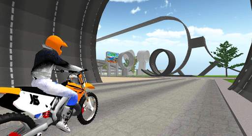 Stunt Motorbike Race 3D screenshot 9